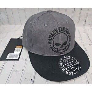 HARLEY DAVIDSON Willie G Skull Fitted Hat 99406-22VM/222L Size 7¾ / 3X-Large New